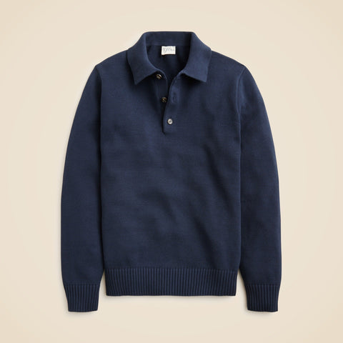 Heritage cotton sweater-polo