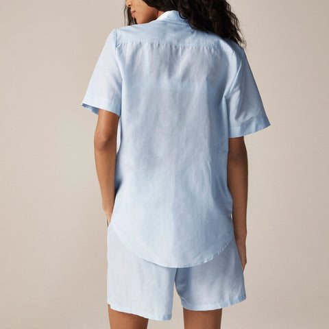 Araks X J.Crew pajama set in cotton-silk voile blend