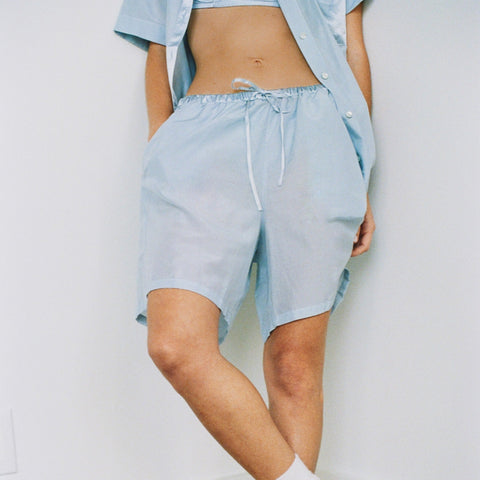 Araks X J.Crew pajama set in cotton-silk voile blend