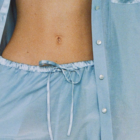 Araks X J.Crew pajama set in cotton-silk voile blend