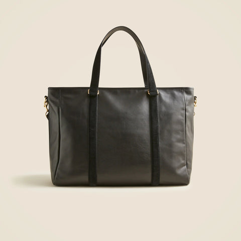 Berkeley overnight tote in leather