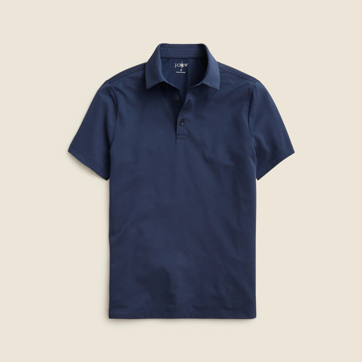 Performance piqué polo shirt