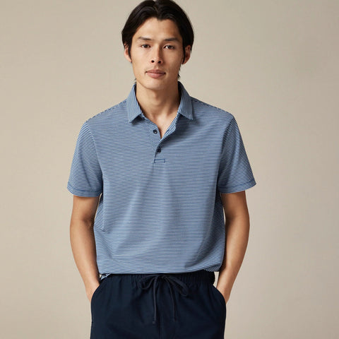 Performance piqué polo shirt