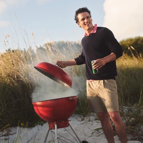 Heritage cotton ribbed sweater