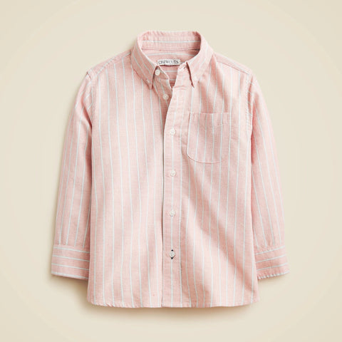Kids' oxford shirt in stripe