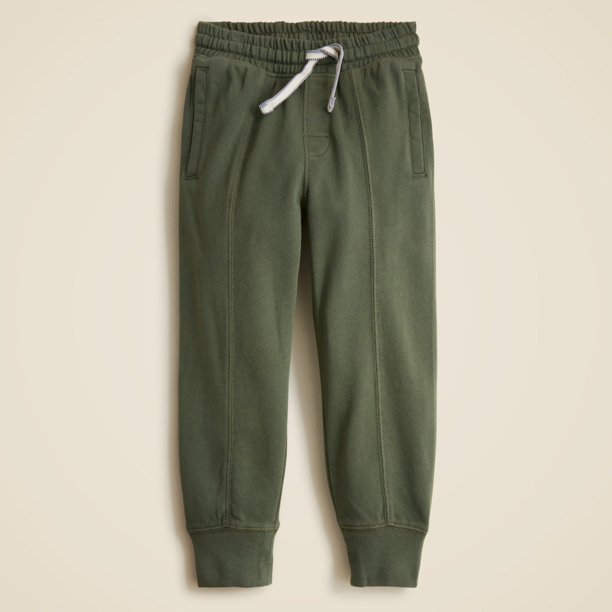 KID by Crewcuts garment-dyed slim-slouchy jogger pant