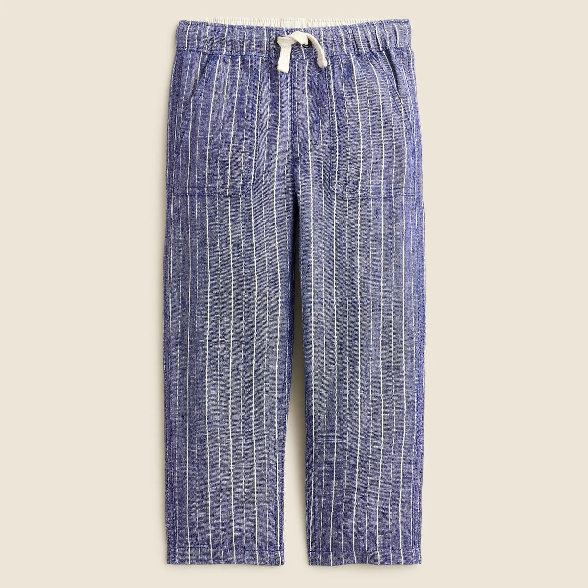 Boys' pull-on pant in linen blend