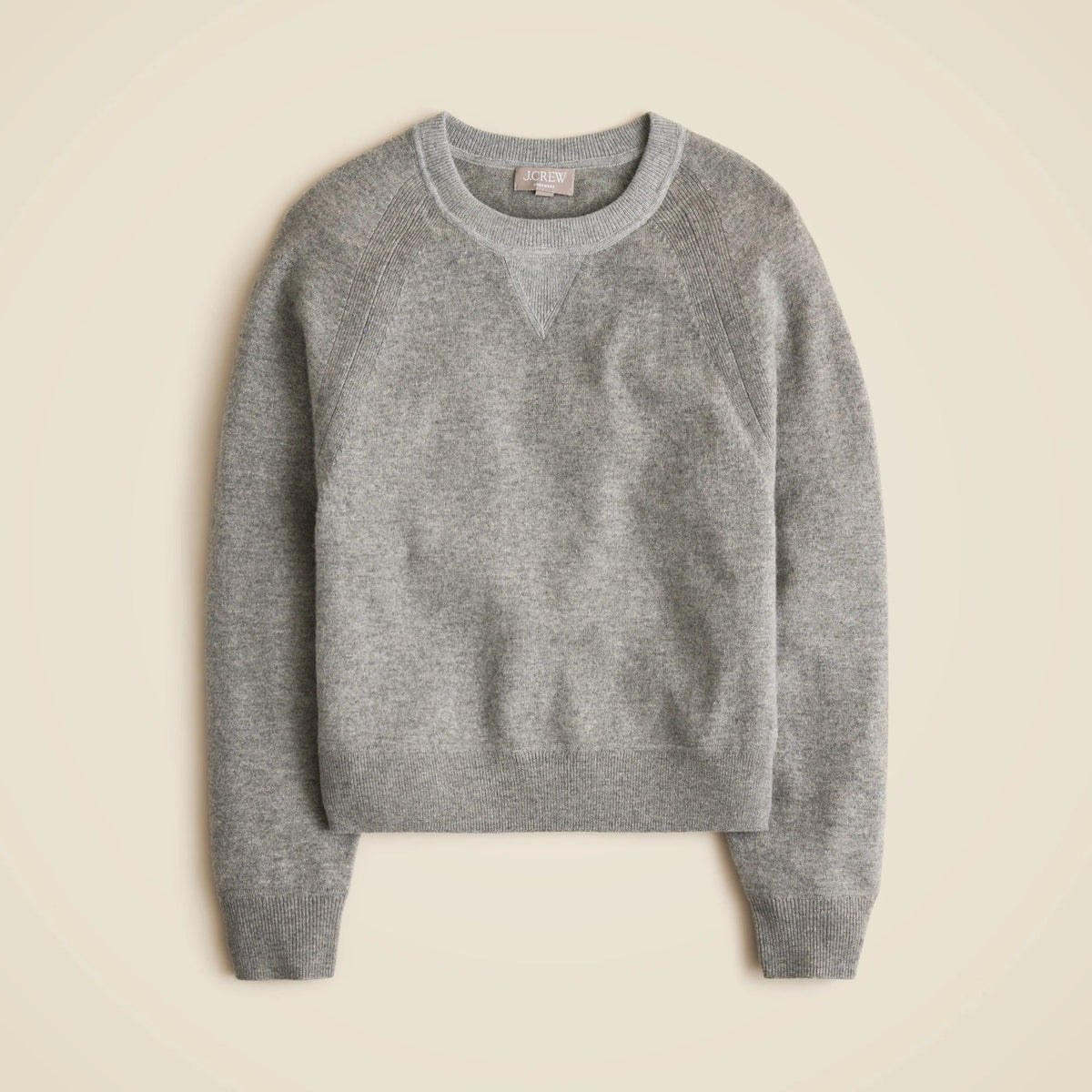 Cashmere crewneck sweatshirt