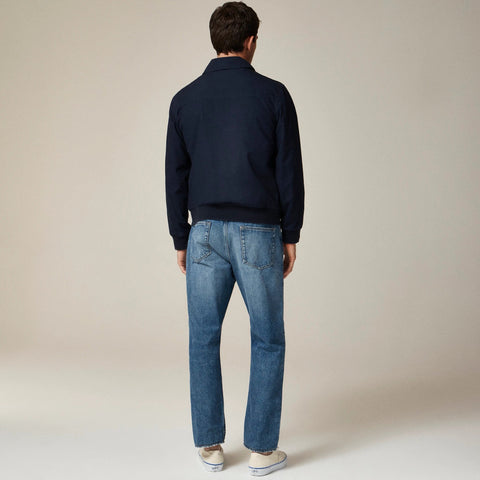 Flight jacket in cotton poplin