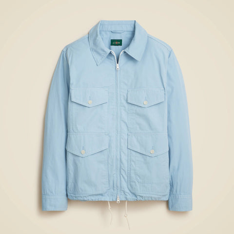 Cruiser jacket in cotton poplin