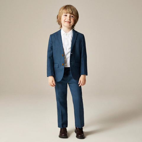 Boys' Ludlow unstructured suit pant in linen
