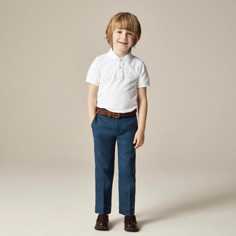 Boys' Ludlow unstructured suit pant in linen