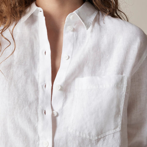 Garçon classic shirt in Baird McNutt Irish linen