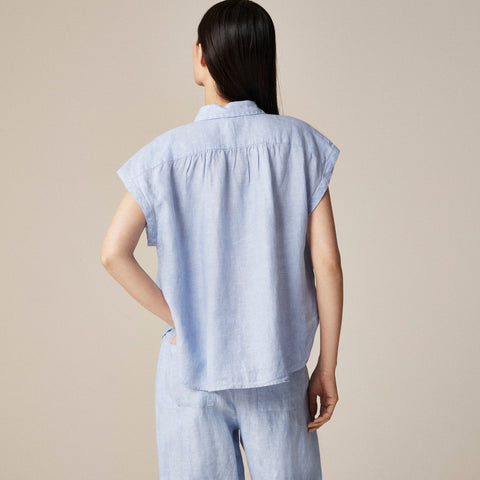 New Capitaine shirt in Baird McNutt Irish linen