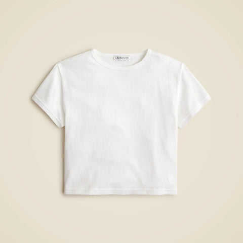 Girls' everyday T-shirt in vintage jersey