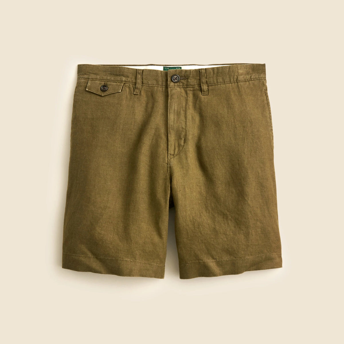 8.5" linen short