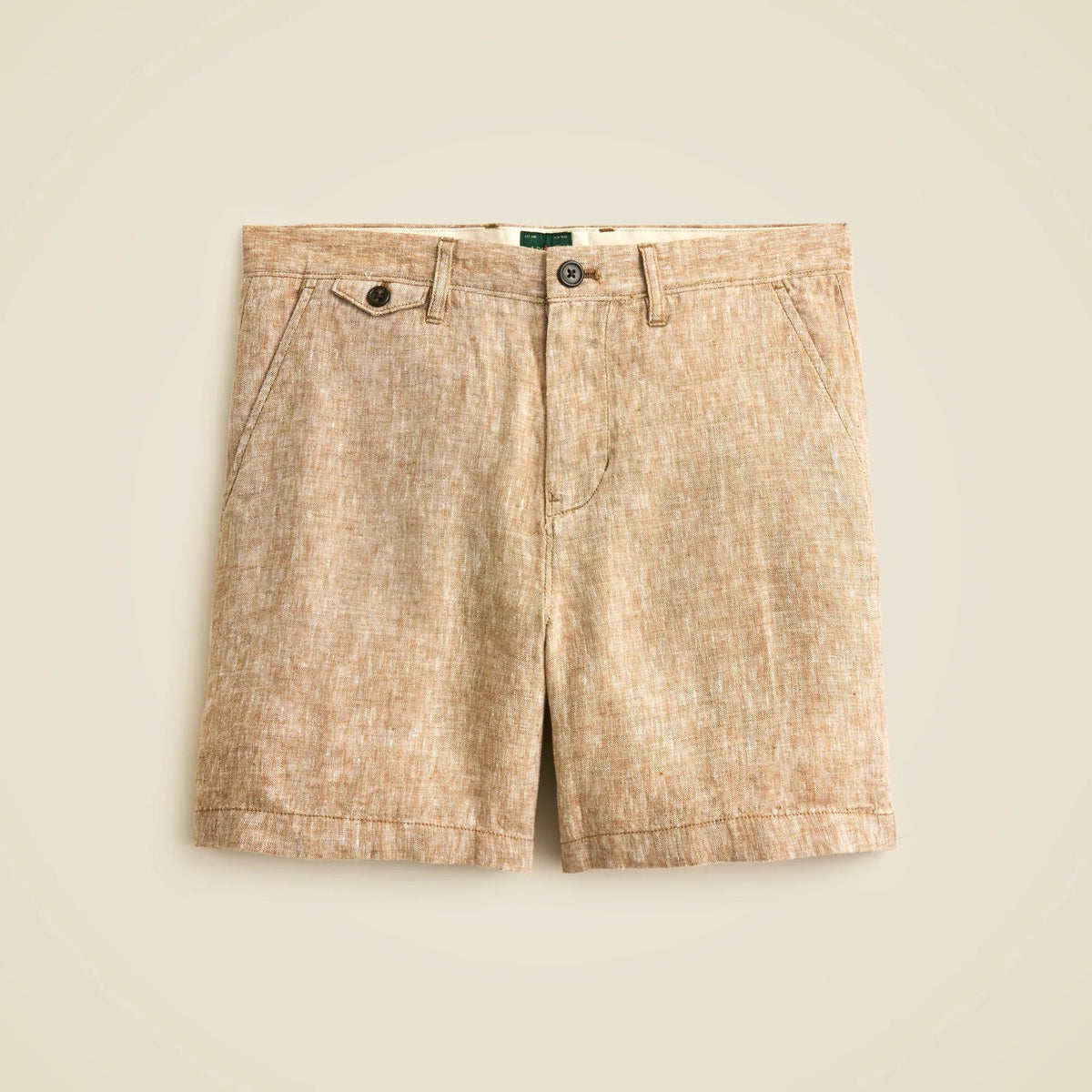 7" linen short