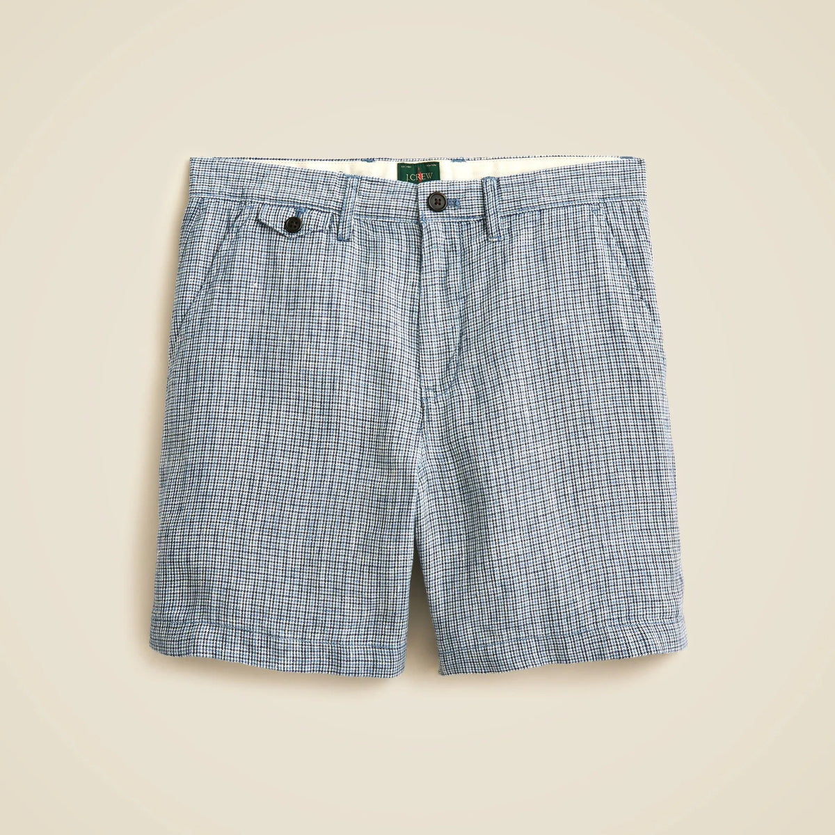 7" linen short