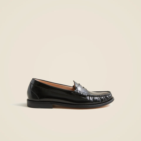 New Winona penny loafers in Italian spazzolato leather