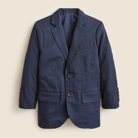 Boys' Ludlow suit jacket in chino