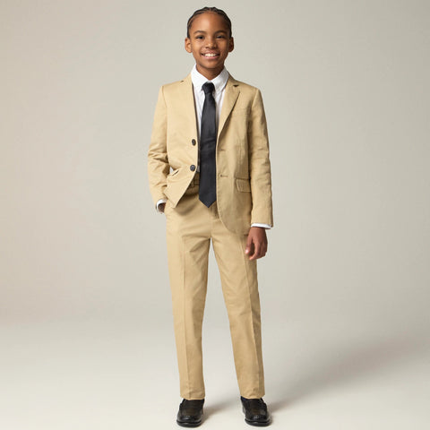 Boys' Ludlow suit jacket in chino