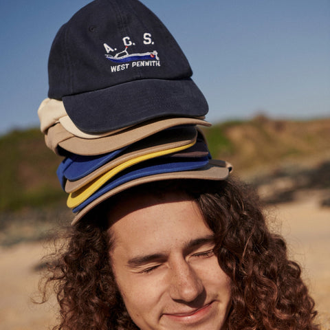 Atlantic Coastal Supplies X J.Crew flat-brim baseball cap