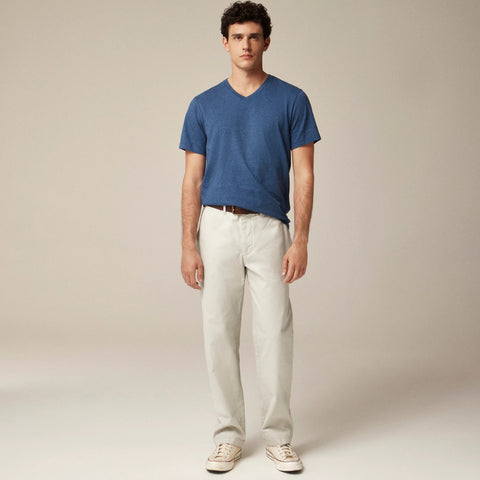 Broken-in V-neck T-shirt