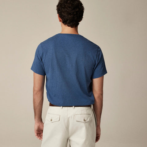 Broken-in V-neck T-shirt