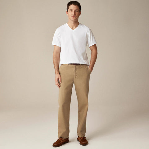 Broken-in V-neck T-shirt