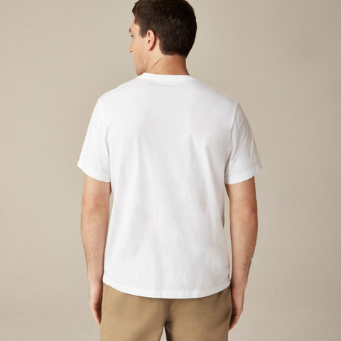 Broken-in V-neck T-shirt