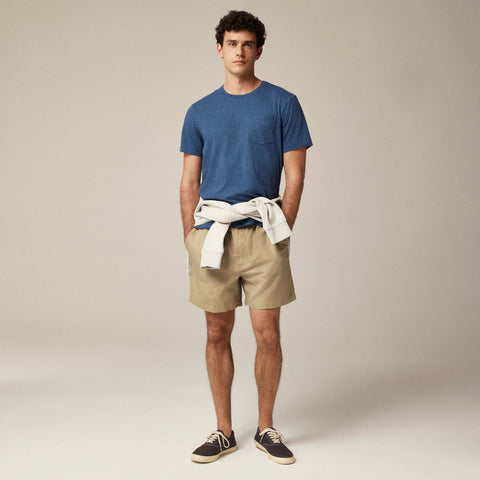 Broken-in pocket T-shirt