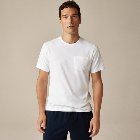 Broken-in pocket T-shirt