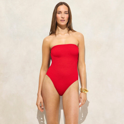 Gemma bandeau scrunchie one-piece