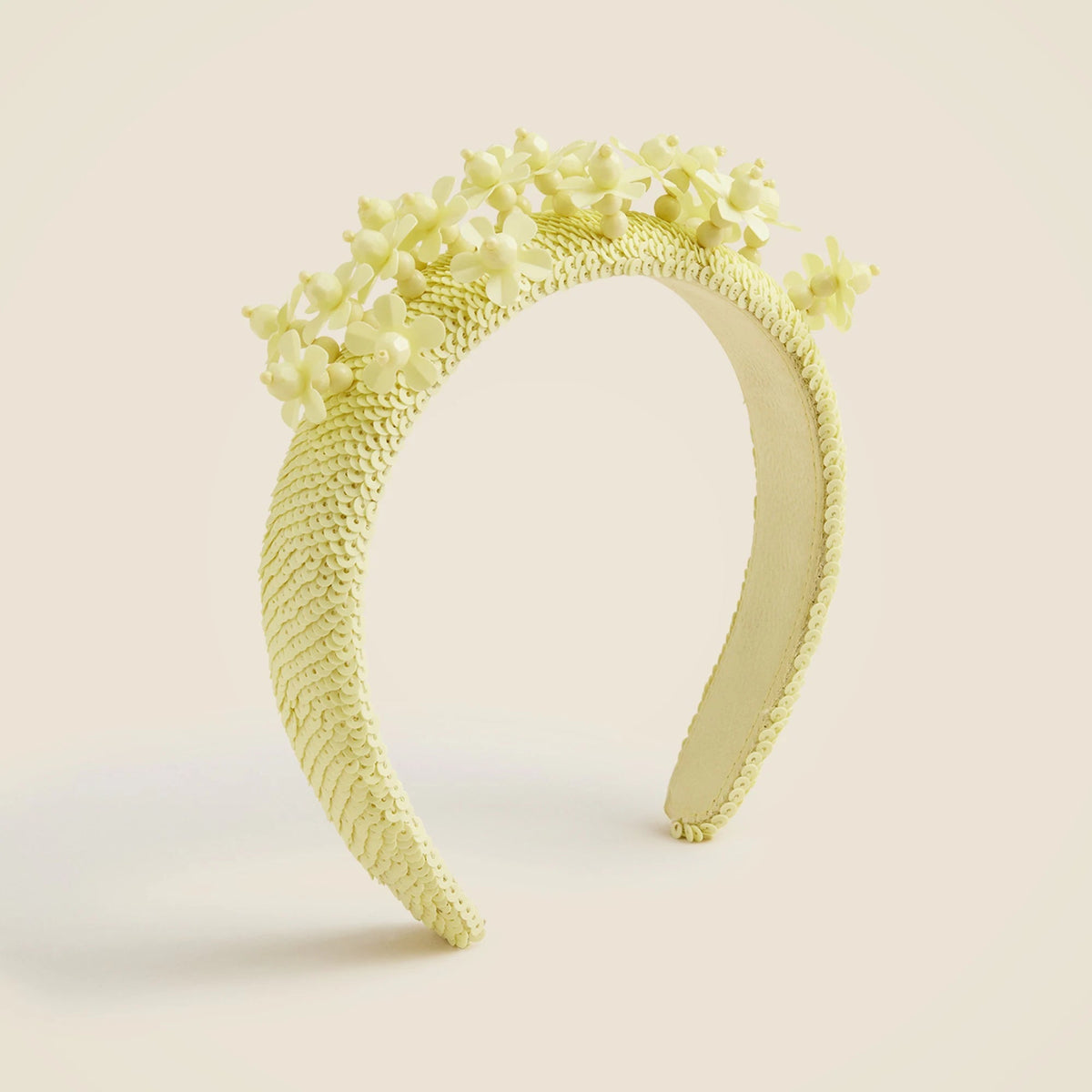 Girls' sequin flower headband