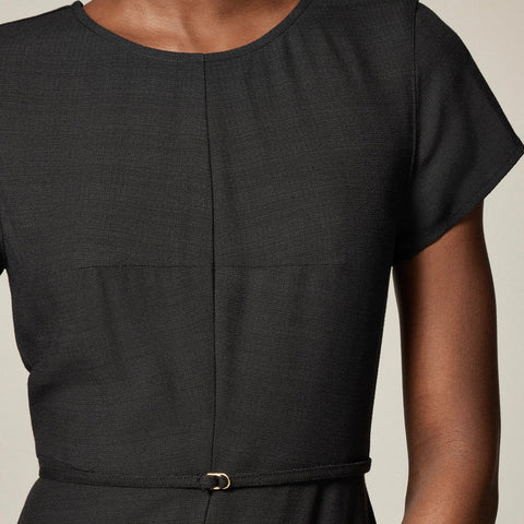 Mathilde dress in luster canvas