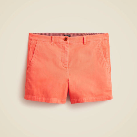 4" heritage chino short