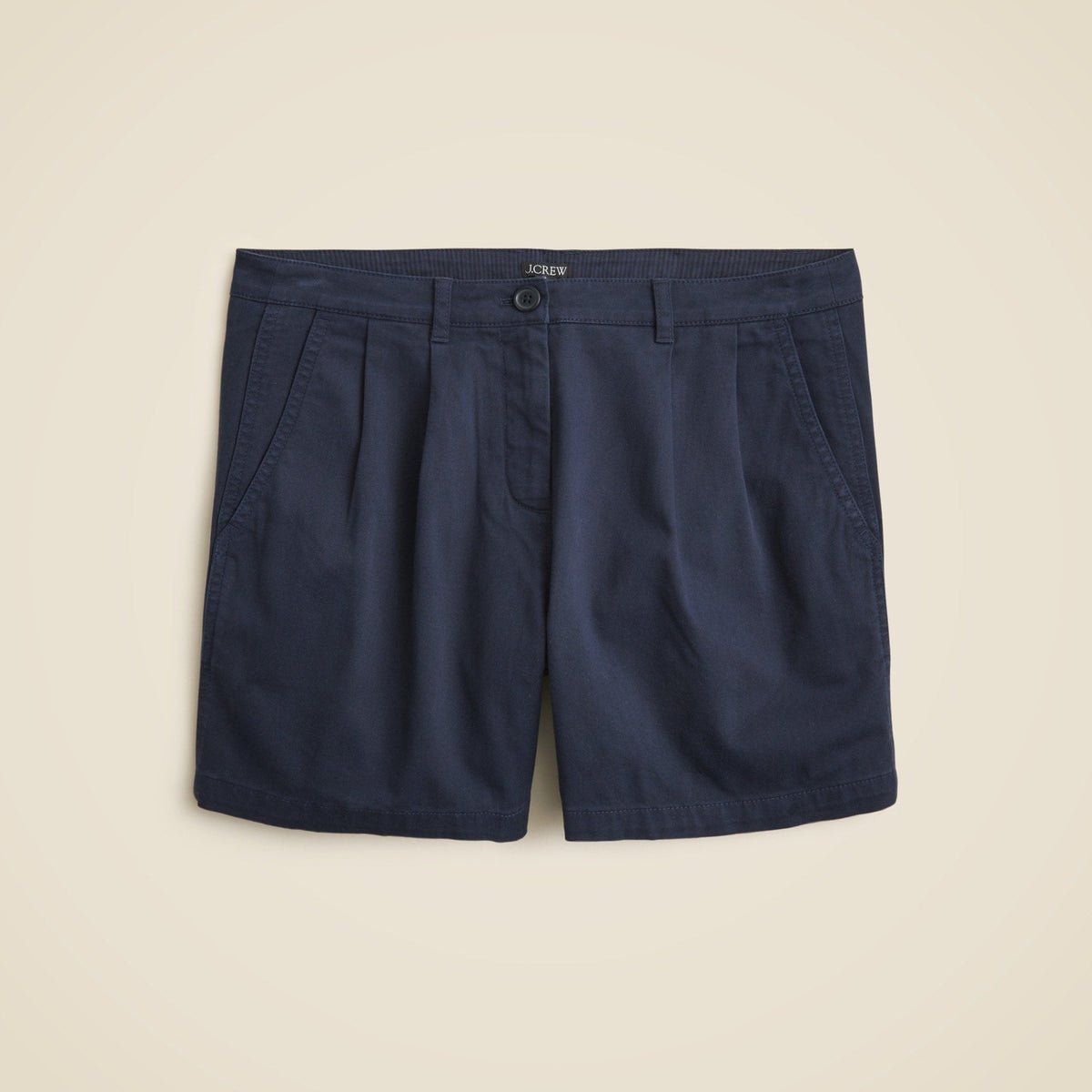 5" pleated heritage chino short