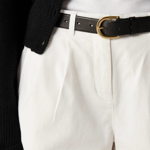 9" pleated heritage chino short