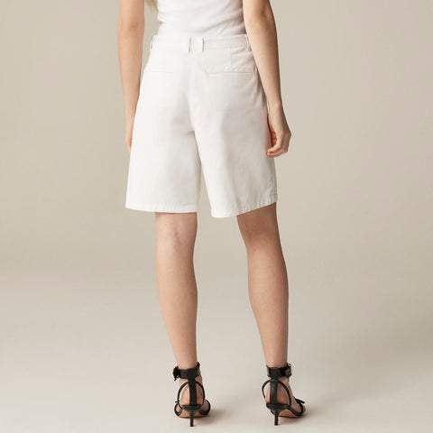 9" pleated heritage chino short