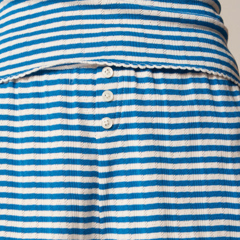 Pointelle short in stripe