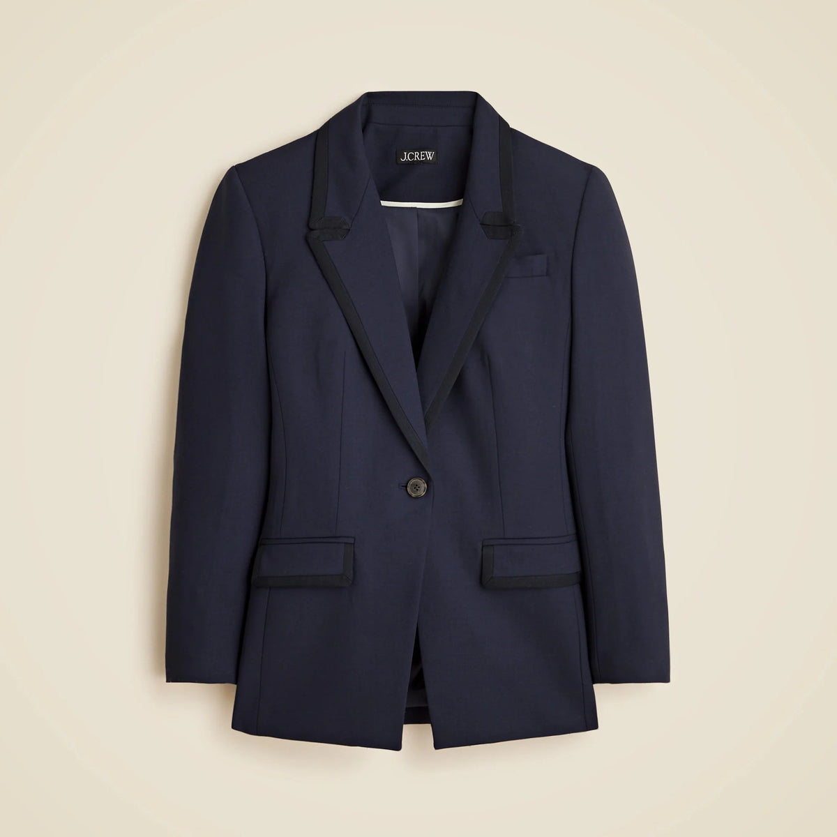 Vivienne blazer in Italian stretch merino wool blend