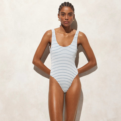 Claudia scrunchie one-piece