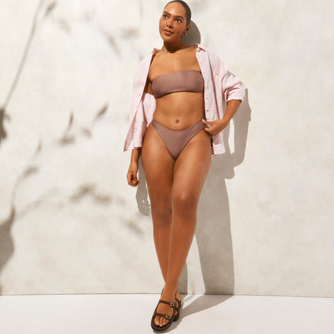 Bandeau bikini top in Classic Sculpt™