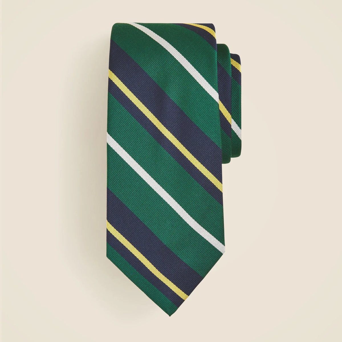 English silk striped tie