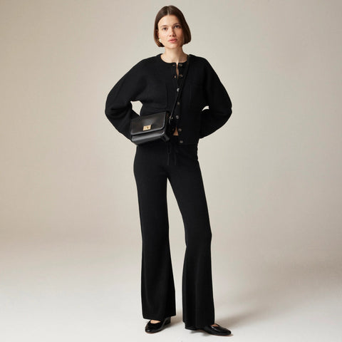 Spring Street cashmere flare pant