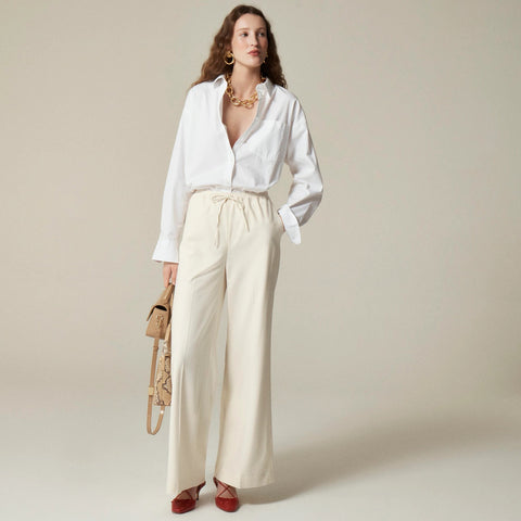 Superwide Stratus pant in city twill