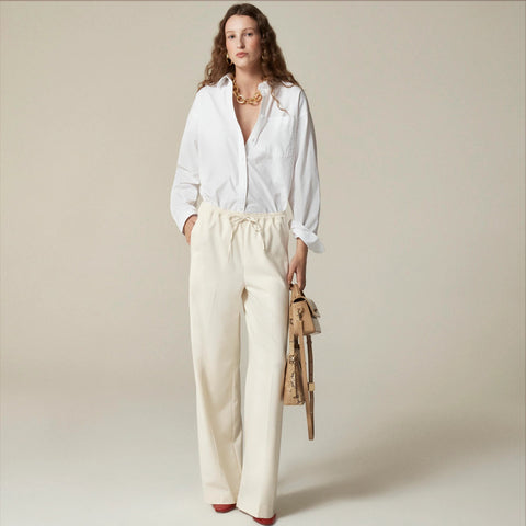 Superwide Stratus pant in city twill