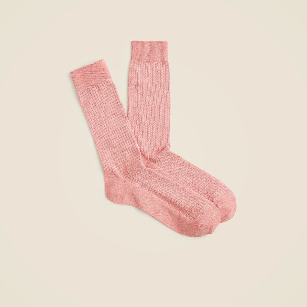 Texture-stripe socks