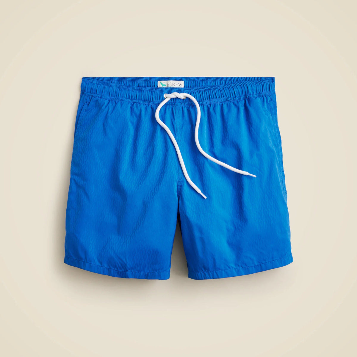 6" swim trunk in jacquard