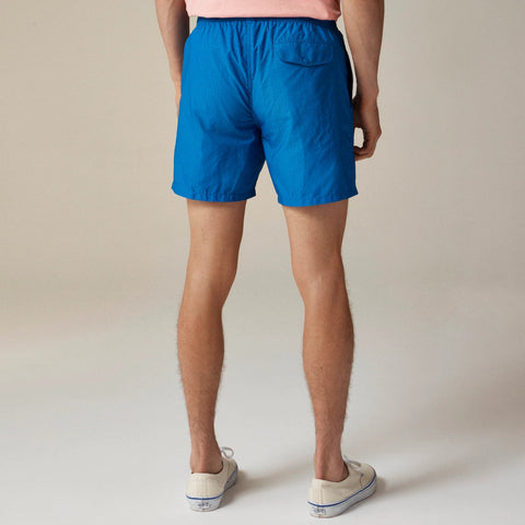 6" swim trunk in jacquard